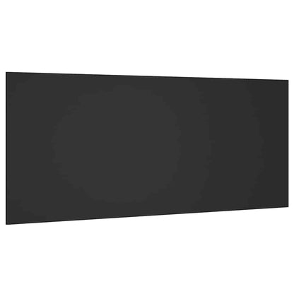 811044 vidaXL Bed Headboard Black 200x1,5x80 cm Engineered Wood 2