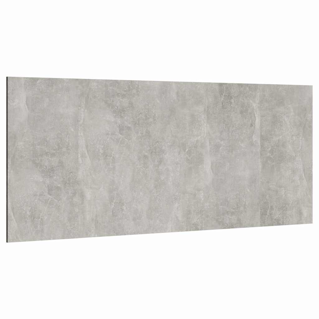 811047 vidaXL Bed Headboard Concrete Grey 200x1,5x80 cm Engineered Wood 2