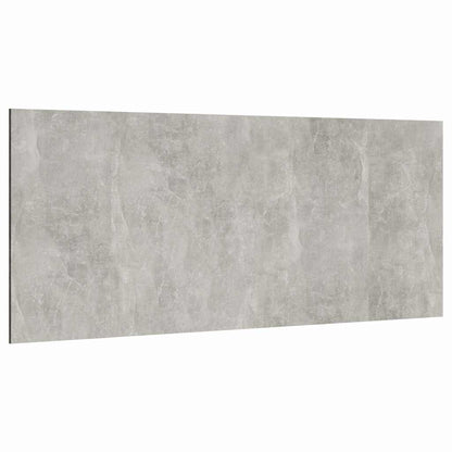 811047 vidaXL Bed Headboard Concrete Grey 200x1,5x80 cm Engineered Wood 2