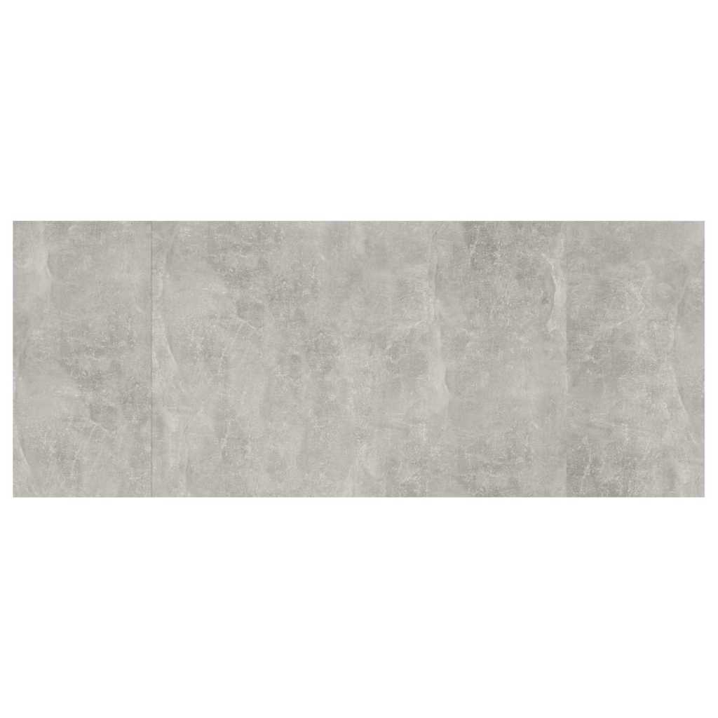811047 vidaXL Bed Headboard Concrete Grey 200x1,5x80 cm Engineered Wood 6