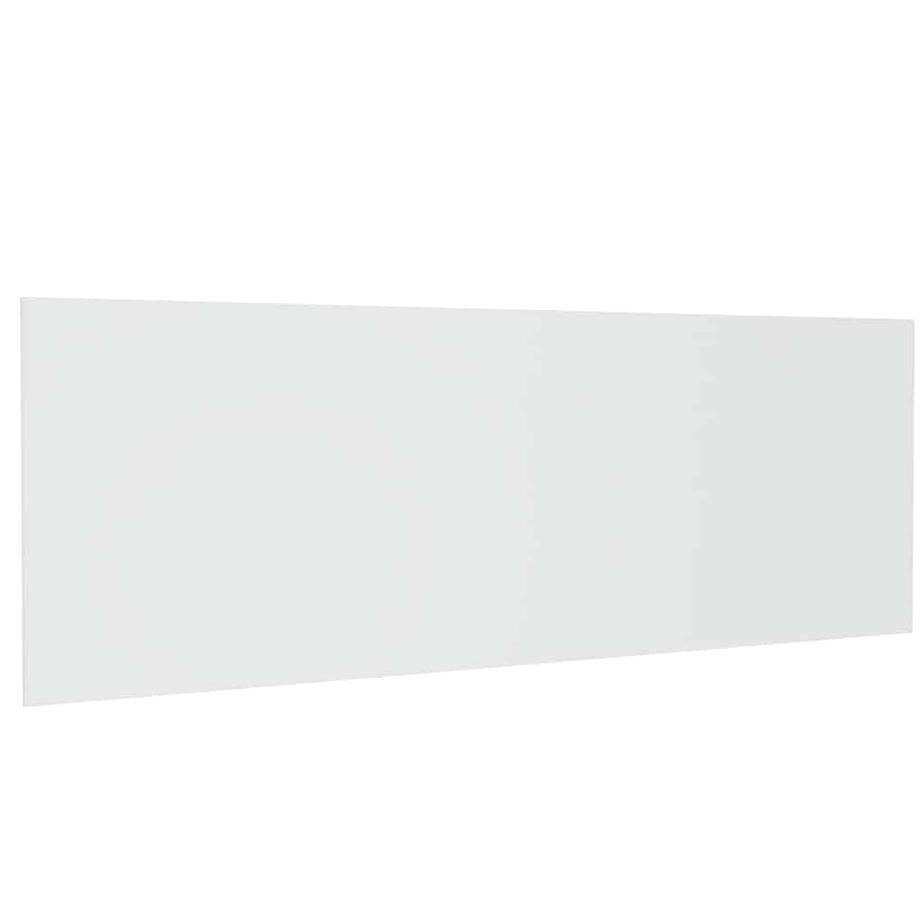 811052 vidaXL Wall Headboard White 240x1,5x80 cm Engineered Wood 2