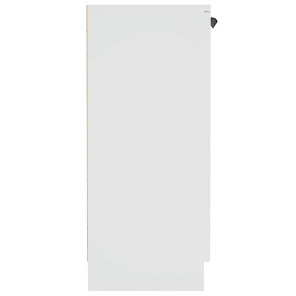 vidaXL Sideboard White 60x30x70 cm Engineered Wood 4