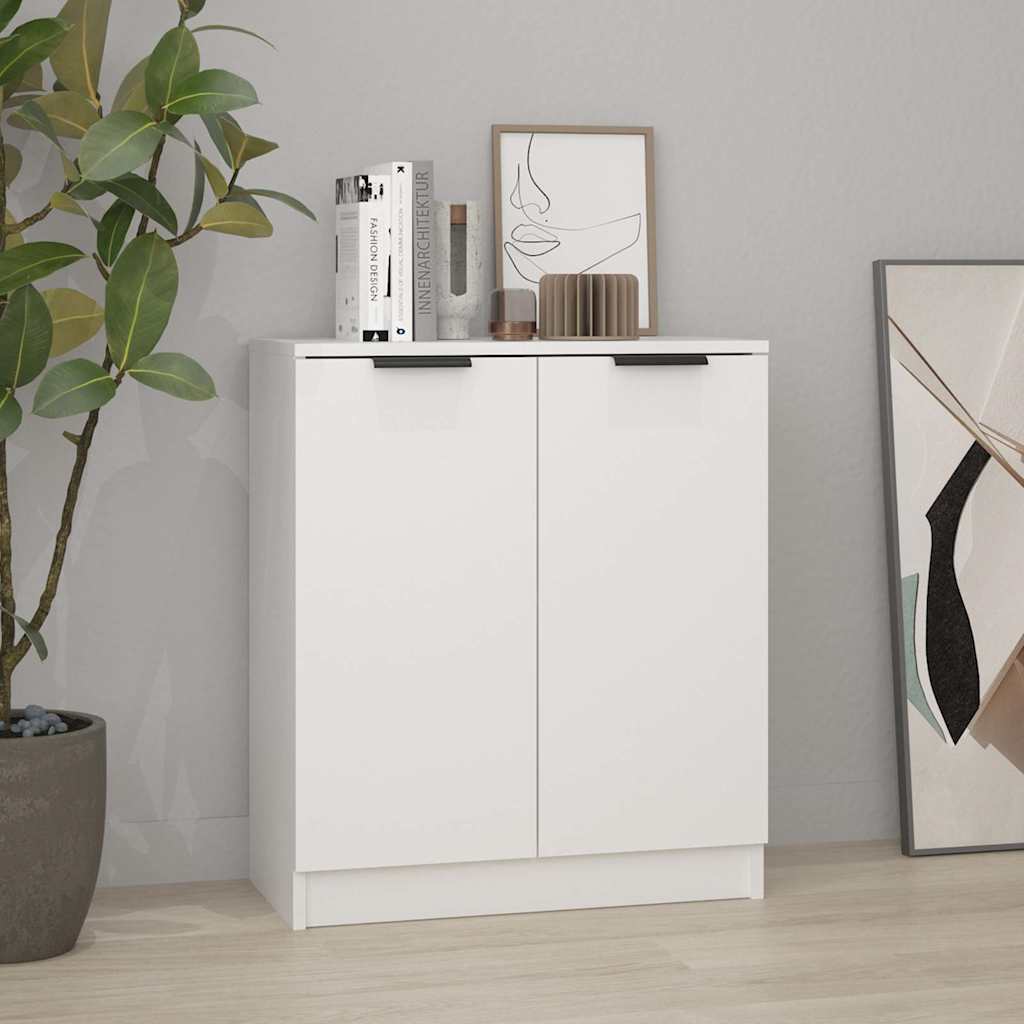 vidaXL Sideboard White 60x30x70 cm Engineered Wood 1