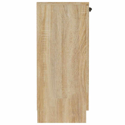 vidaXL Sideboard Sonoma Oak 60x30x70 cm Engineered Wood 4