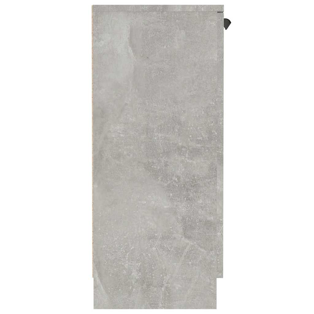 vidaXL Sideboard | Concrete grey | Engineered wood | Medium | Sideboard 4