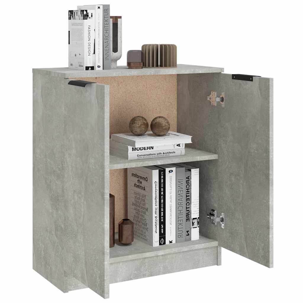 vidaXL Sideboard | Concrete grey | Engineered wood | Medium | Sideboard 6
