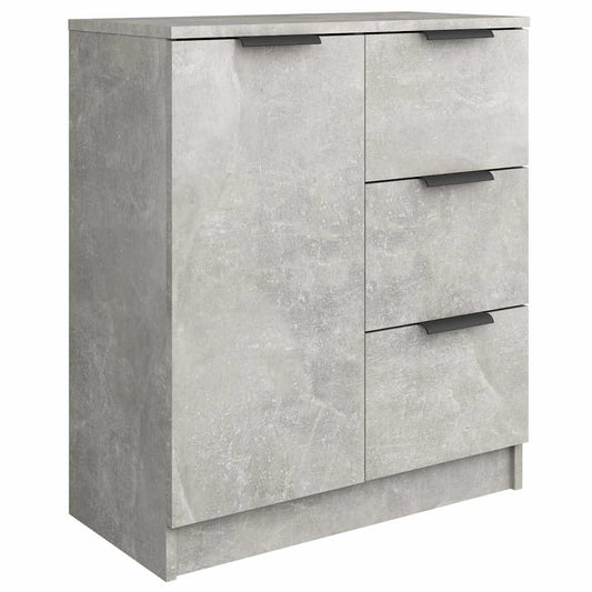 vidaXL Sideboard Concrete Grey 60x30x70 cm Engineered Wood 2