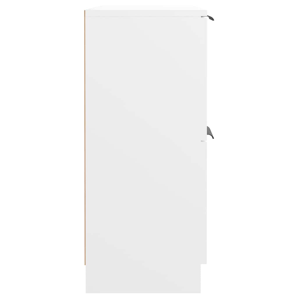 vidaXL Sideboard | White | Engineered wood | Compact | Sideboard | Rectangular 6