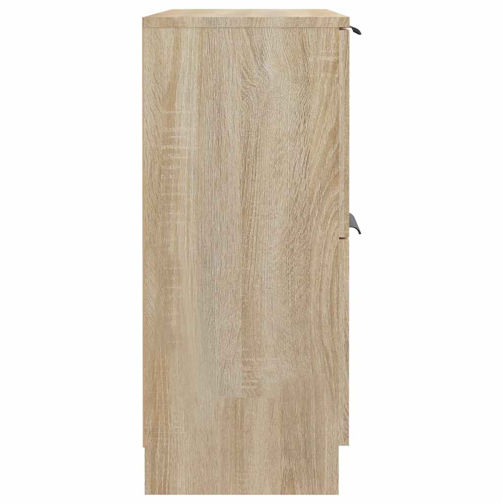 vidaXL Sideboard Sonoma Oak 60x30x70 cm Engineered Wood 6
