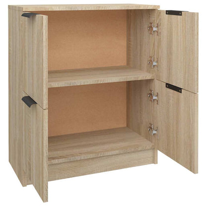 vidaXL Sideboard Sonoma Oak 60x30x70 cm Engineered Wood 5