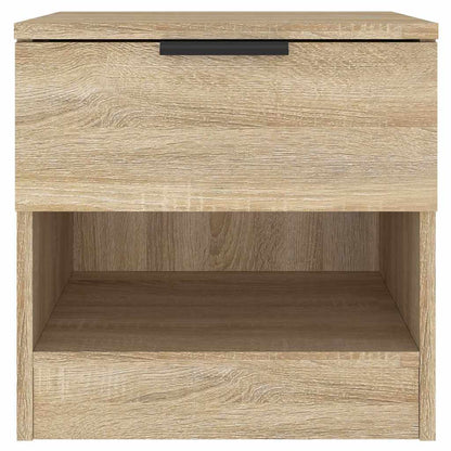 vidaXL Bedside Cabinets 2 pcs Sonoma Oak Engineered Wood 4