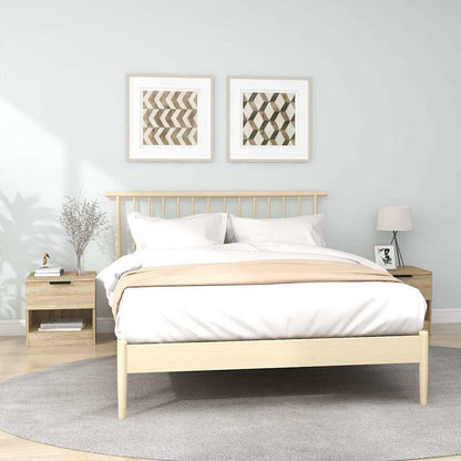 vidaXL Bedside Cabinets 2 pcs Sonoma Oak Engineered Wood 1