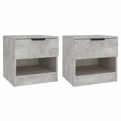 vidaXL Bedside cabinets 2 pcs 40 x 39 x 40 cm Engineered Wood 2