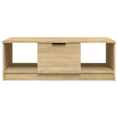 vidaXL Coffee Table | Sonoma oak | Engineered wood | 102x50x36 cm | Coffee Table 3