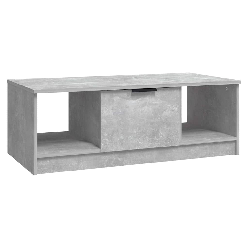 vidaXL Coffee Table | Concrete grey | Engineered wood | Medium | Rectangular 2