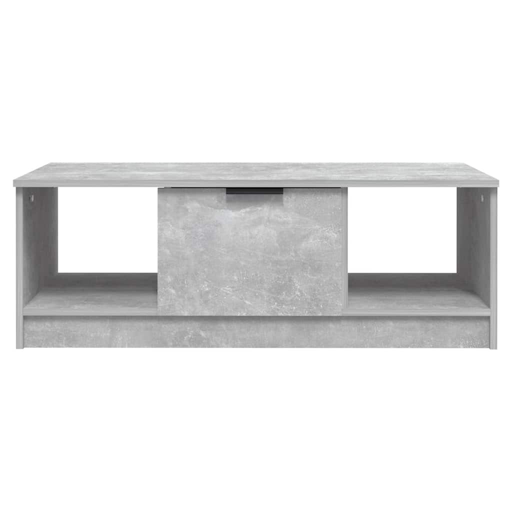 vidaXL Coffee Table | Concrete grey | Engineered wood | Medium | Rectangular 3