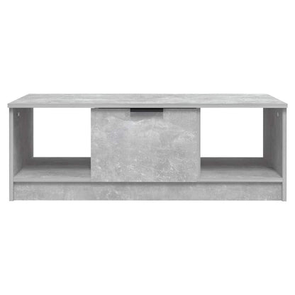 vidaXL Coffee Table | Concrete grey | Engineered wood | Medium | Rectangular 3