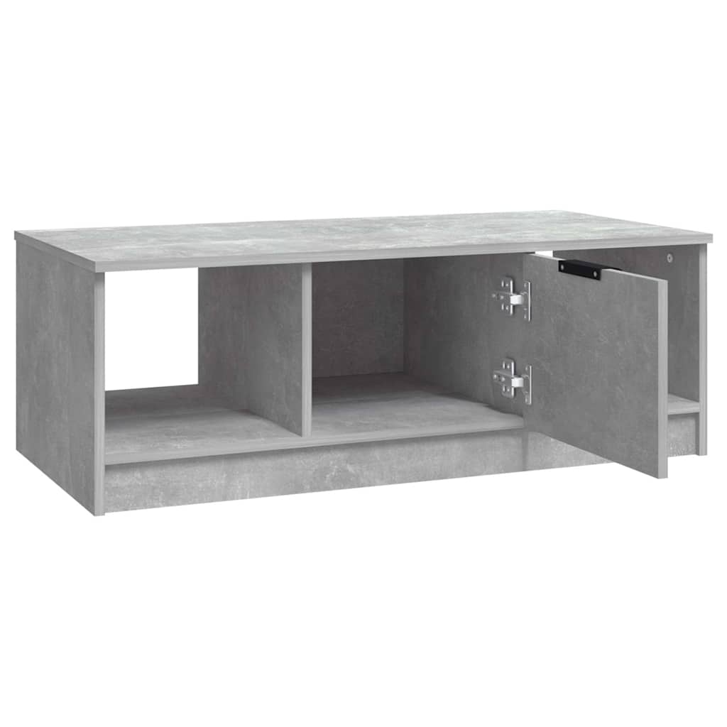 vidaXL Coffee Table | Concrete grey | Engineered wood | Medium | Rectangular 5