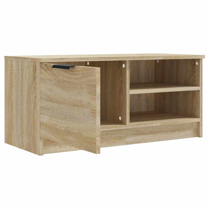 vidaXL TV Cabinet Sonoma Oak 80x35x36,5 cm Engineered Wood 5