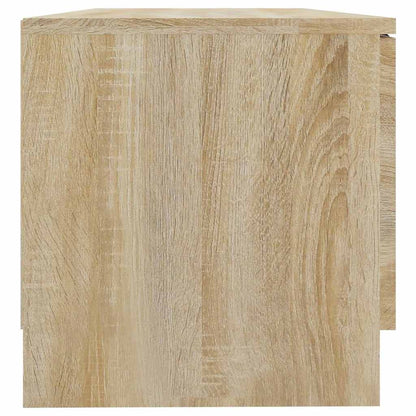 vidaXL TV Cabinet Sonoma Oak 80x35x36,5 cm Engineered Wood 6