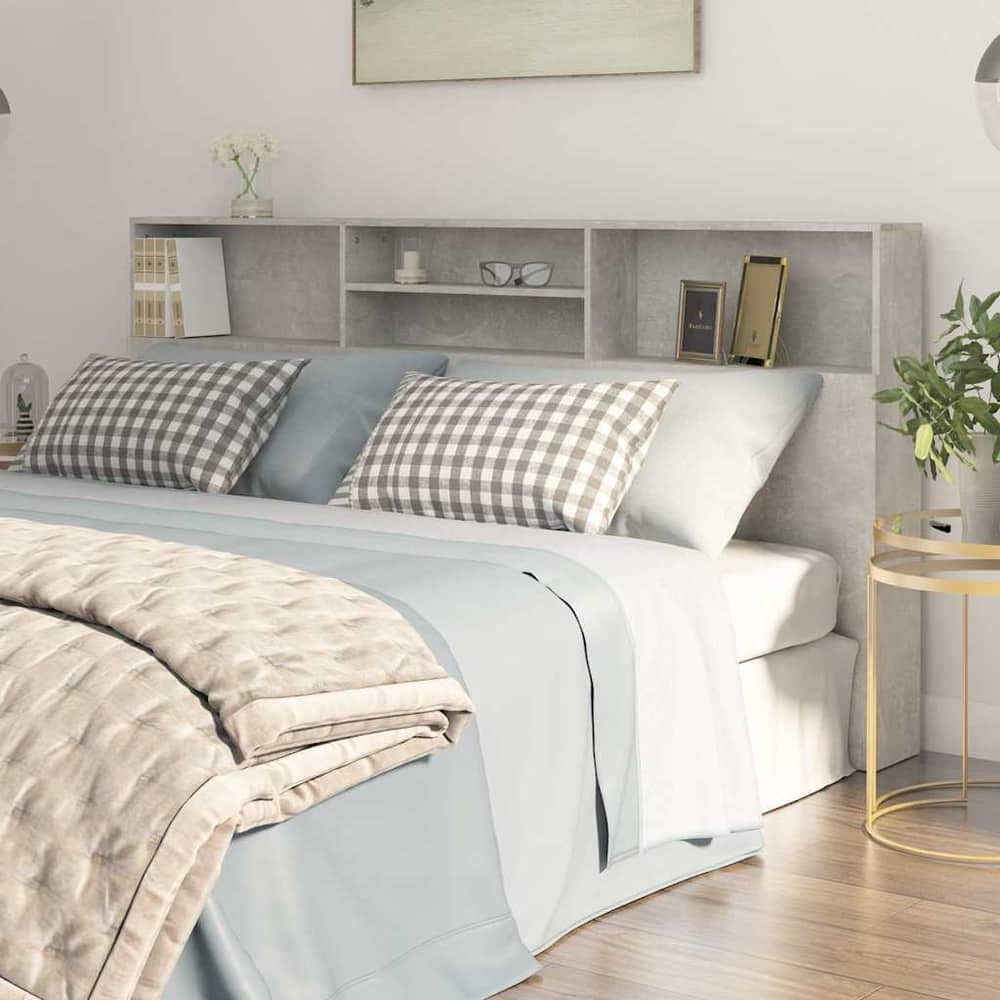 vidaXL Headboard Cabinet 200x19x103.5 cm