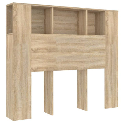 Headboard Cabinet 120x18,5x102,5 cm 120 cm Sonoma oak