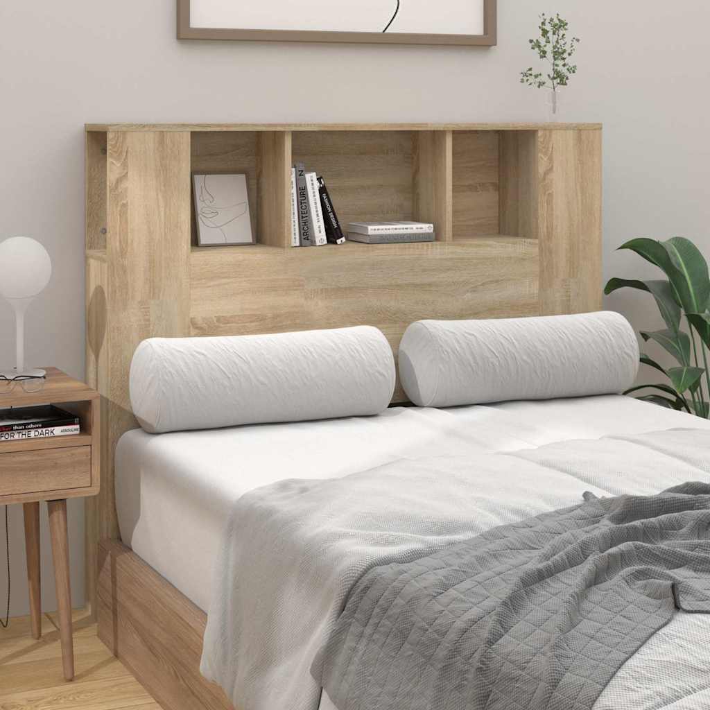 Headboard Cabinet 120x18,5x102,5 cm 120 cm Sonoma oak