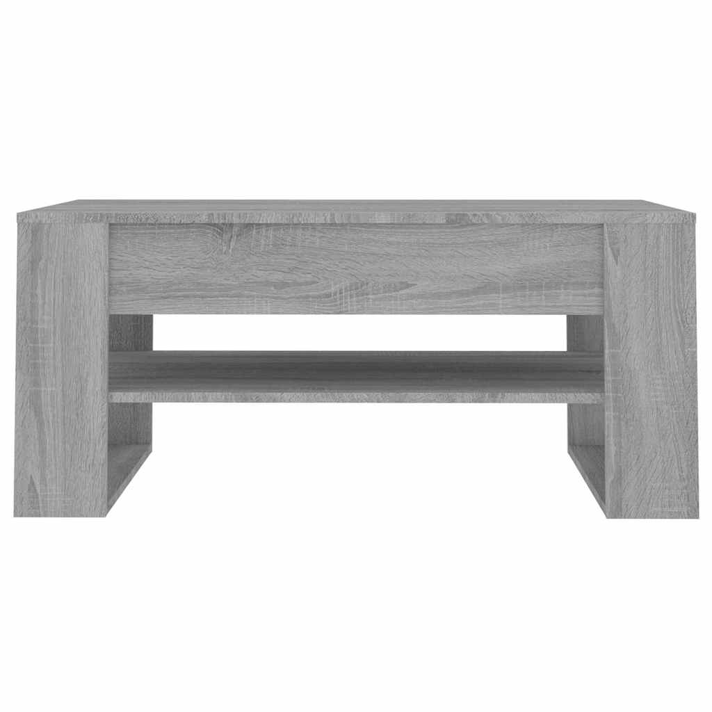vidaXL Coffee Table | Grey Sonoma | Engineered wood | Medium | Coffee Table 3