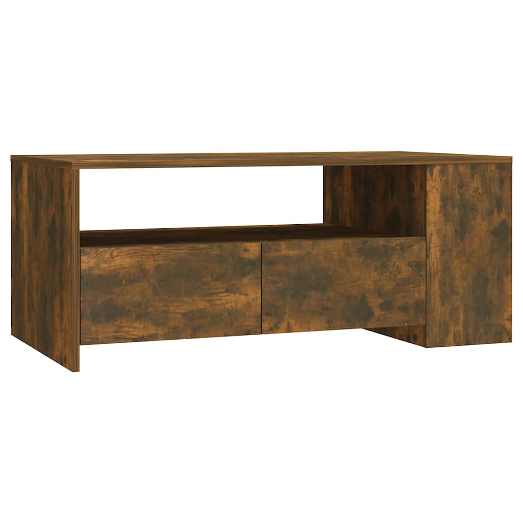 vidaXL Coffee Table | Smoked oak | Engineered wood | Medium | Coffee Table 2