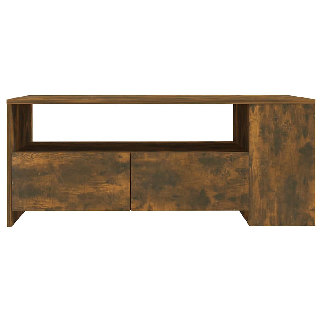 vidaXL Coffee Table | Smoked oak | Engineered wood | Medium | Coffee Table 3