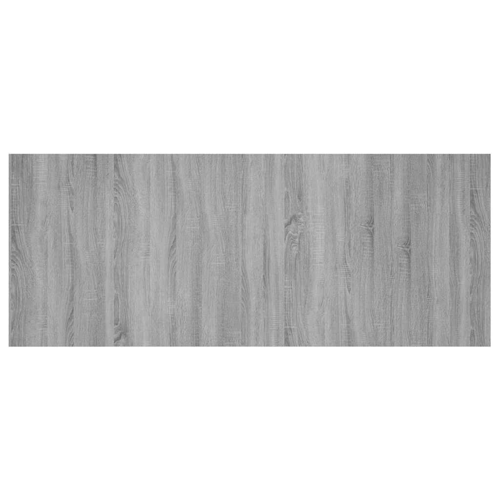 816977 vidaXL Bed Headboard Grey Sonoma 200x1,5x80 cm Engineered Wood 6