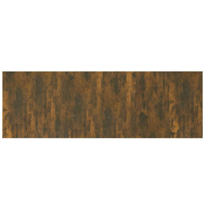 816979 vidaXL Wall Headboard Smoked Oak 240x1,5x80 cm Engineered Wood 5