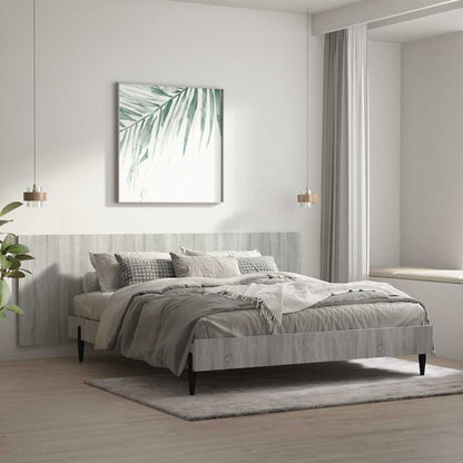 vidaXL Wall Headboard 240x1.5x80 cm Engineered Wood 240 cm