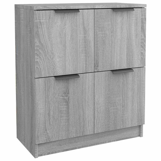 vidaXL Sideboard Grey Sonoma 60x30x70 cm Engineered Wood 2