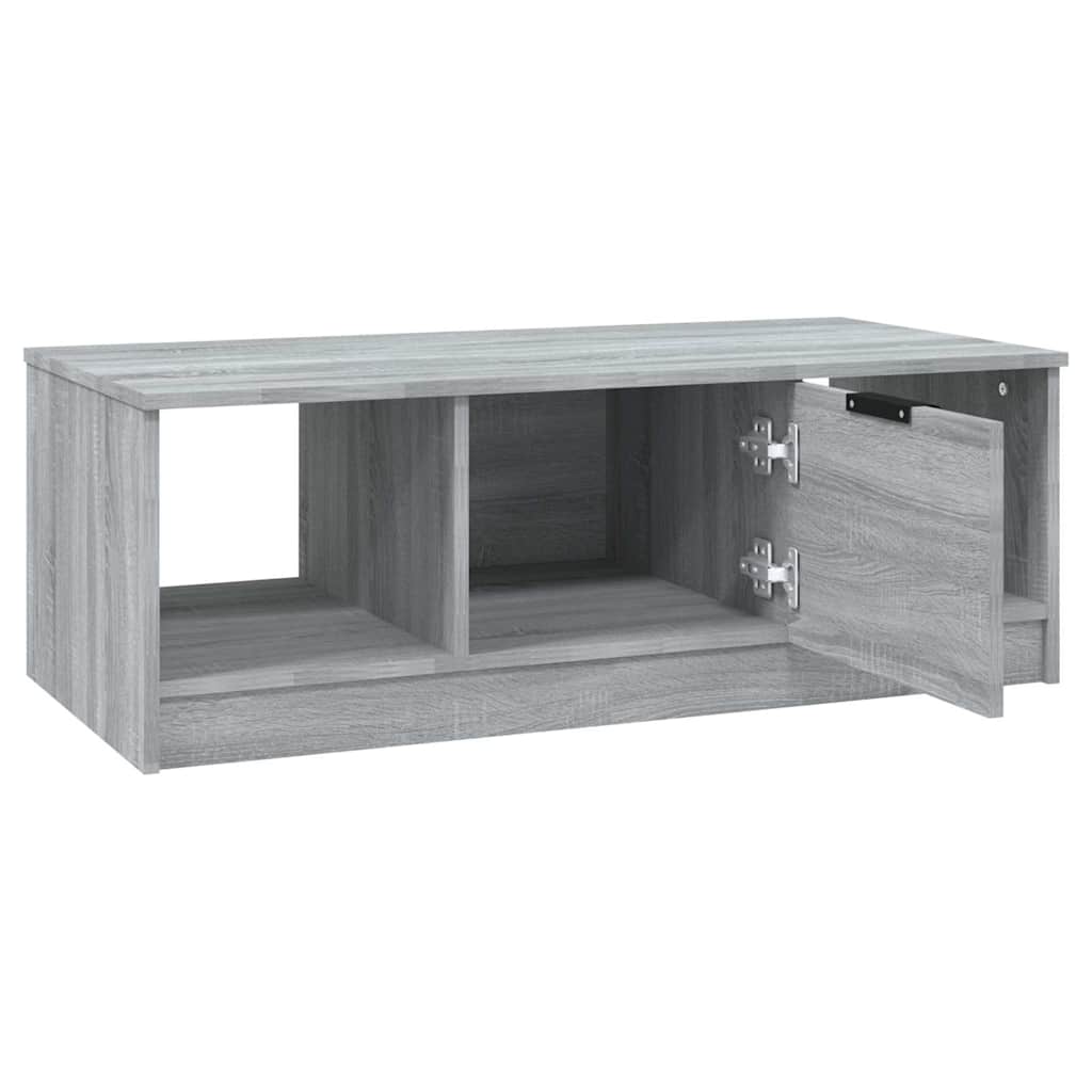 vidaXL Coffee Table | Grey Sonoma | Engineered Wood | Medium | Coffee Table 5