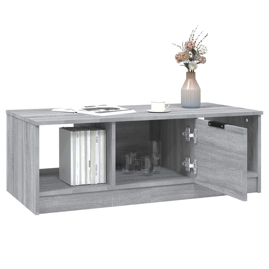vidaXL Coffee Table | Grey Sonoma | Engineered Wood | Medium | Coffee Table 6