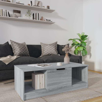 vidaXL Coffee Table | Grey Sonoma | Engineered Wood | Medium | Coffee Table 1