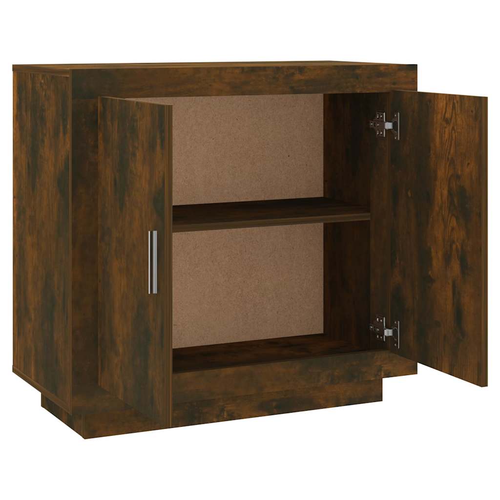 vidaXL Sideboard | Smoked Oak | Engineered wood | Medium | Cabinet | Rectangular 6