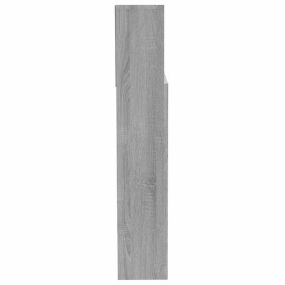 vidaXL Headboard Cabinet | Grey Sonoma | Engineered wood | 200x19x103.5 cm 4