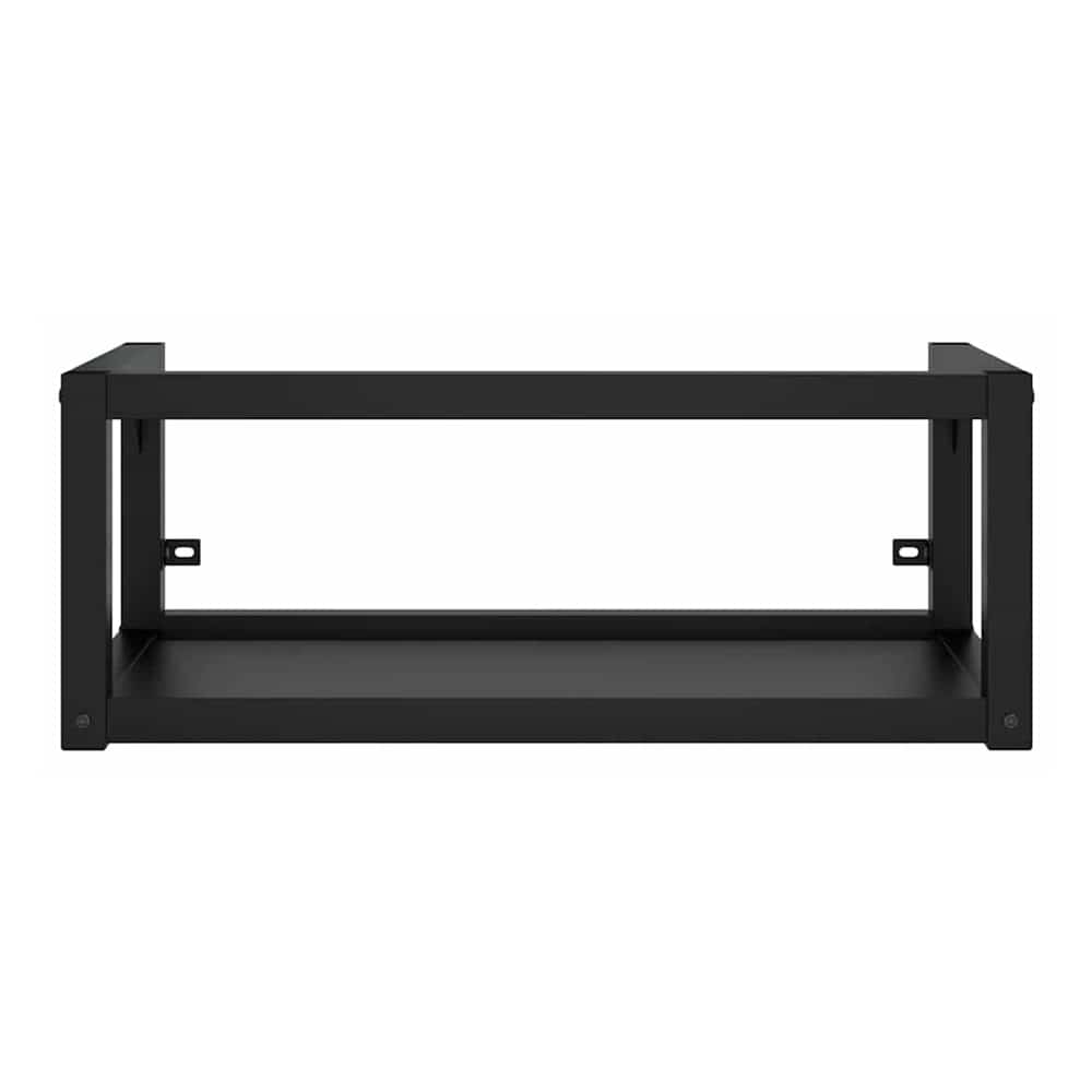 Bathroom Washbasin Frame with Built-in Basin Iron 79 x 38 x 31 cm