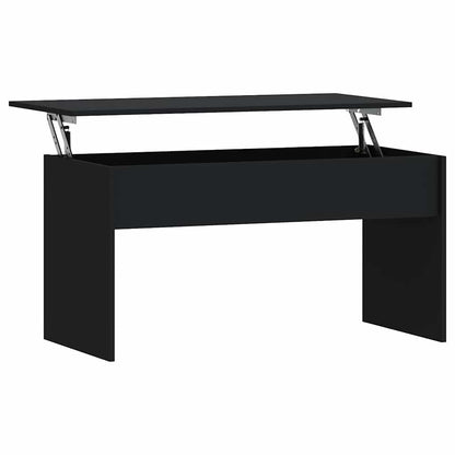 vidaXL Coffee Table | Black | Engineered wood | Medium | Adjustable Armrests 2