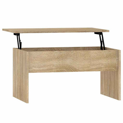 vidaXL Coffee Table | Sonoma Oak | Engineered wood | Medium | Height-Adjustable 2