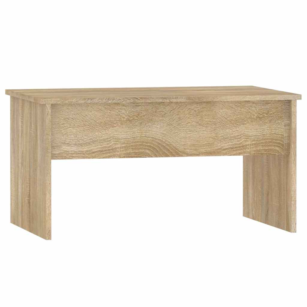 vidaXL Coffee Table | Sonoma Oak | Engineered wood | Medium | Height-Adjustable 3