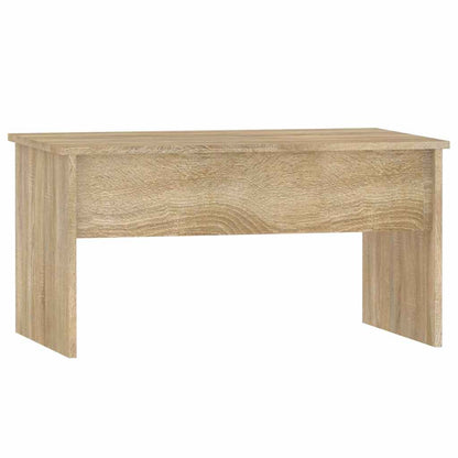 vidaXL Coffee Table | Sonoma Oak | Engineered wood | Medium | Height-Adjustable 3