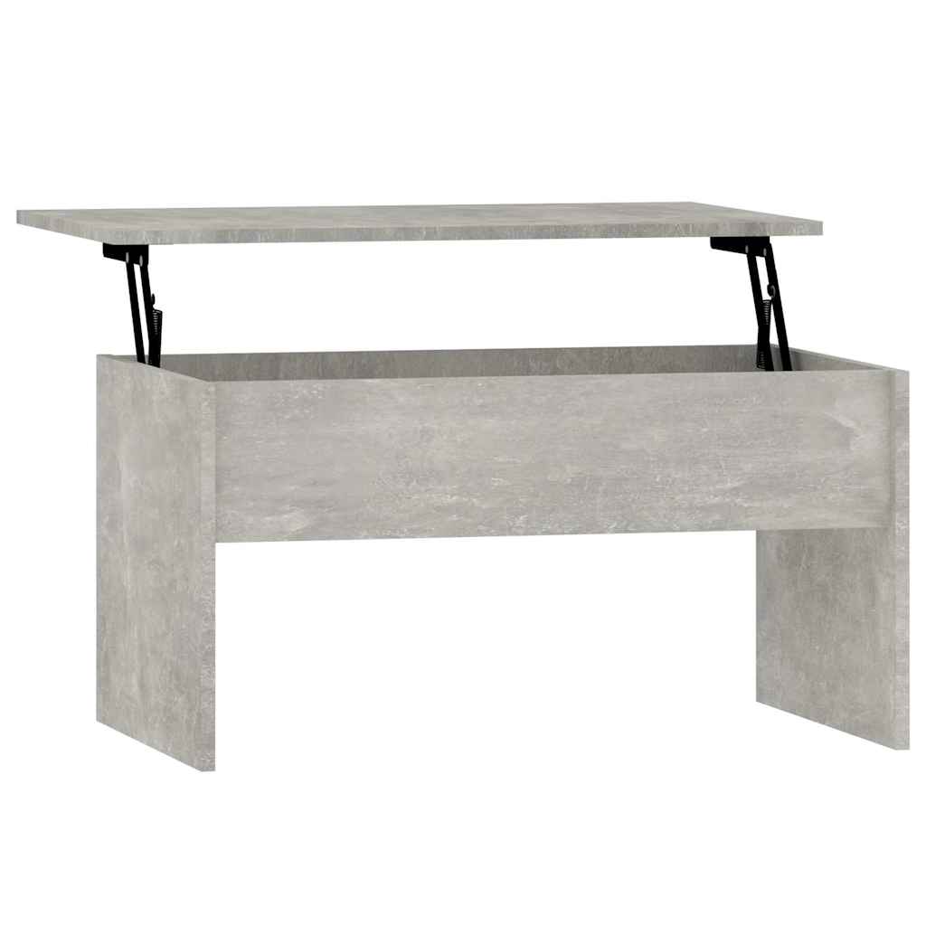 vidaXL Coffee Table | Concrete grey | Engineered wood | Medium 2