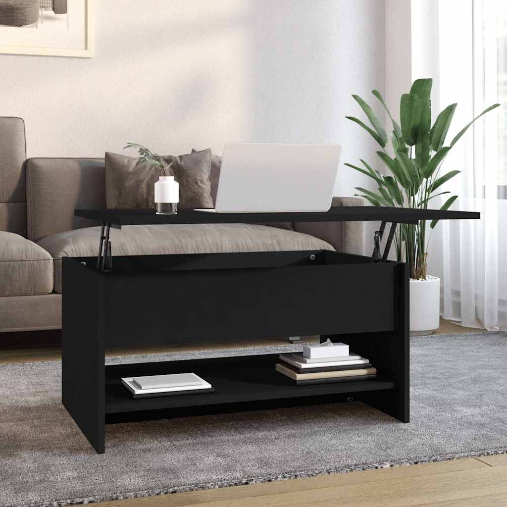 vidaXL Coffee Table 80x50x40 cm Engineered Wood Width 80 cm