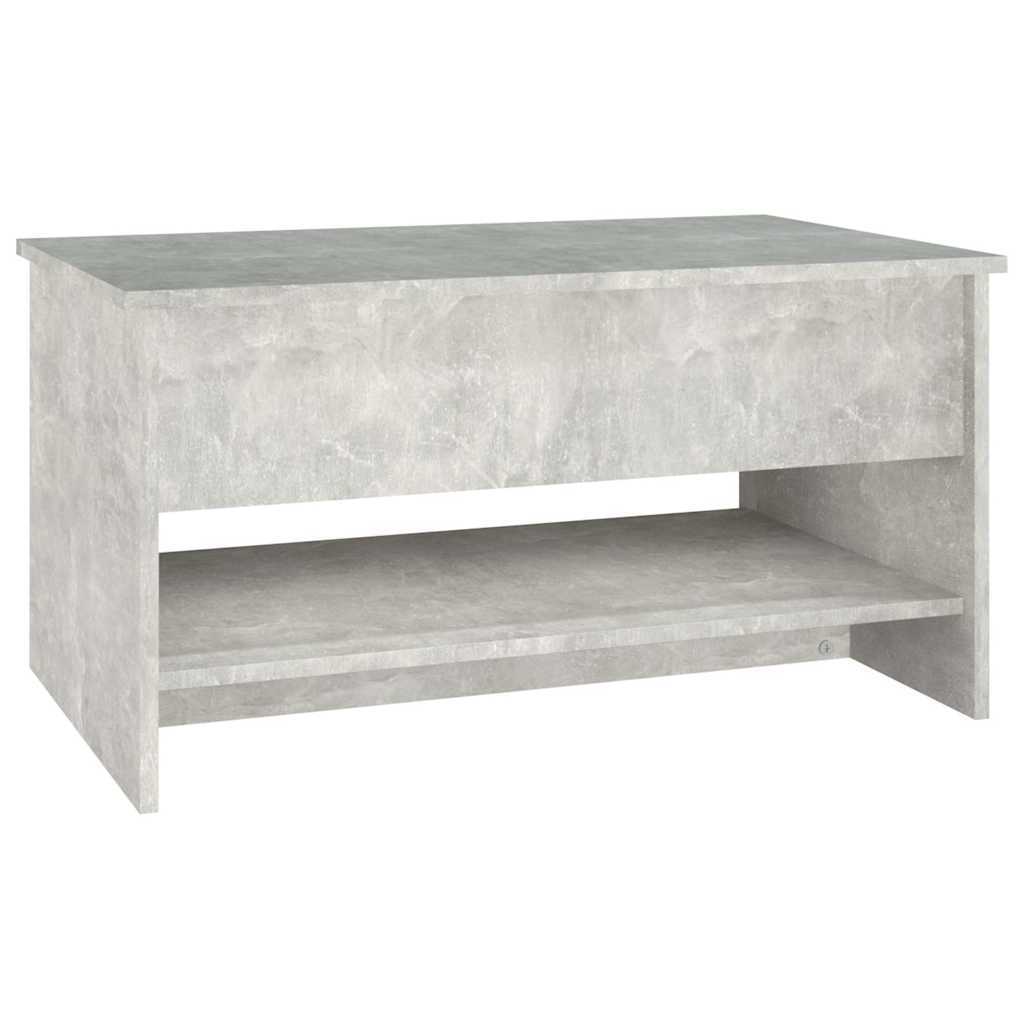 vidaXL Coffee Table | Concrete Grey | Engineered Wood | Medium | Coffee Table 5