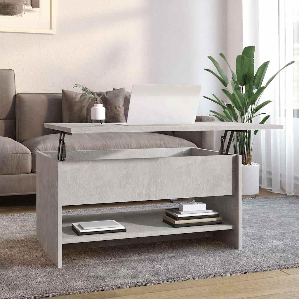 vidaXL Coffee Table | Concrete Grey | Engineered Wood | Medium | Coffee Table 1