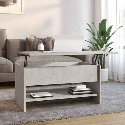 vidaXL Coffee Table | Concrete Grey | Engineered Wood | Medium | Coffee Table 1