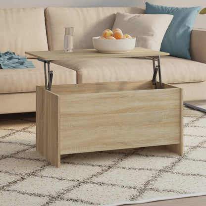 vidaXL Coffee Table | Sonoma oak | Engineered wood | Medium | Coffee Table 1